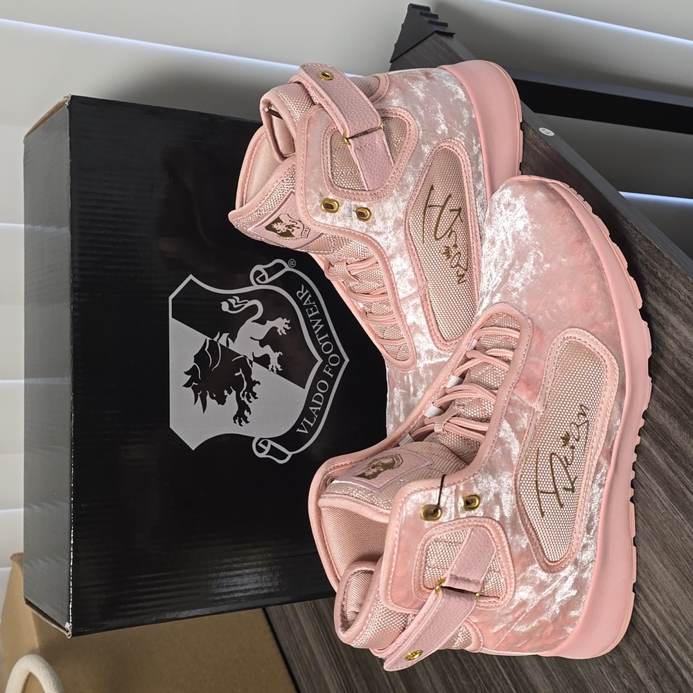 Vlado Atlas III Velvet Hi-Top Athletic Shoes